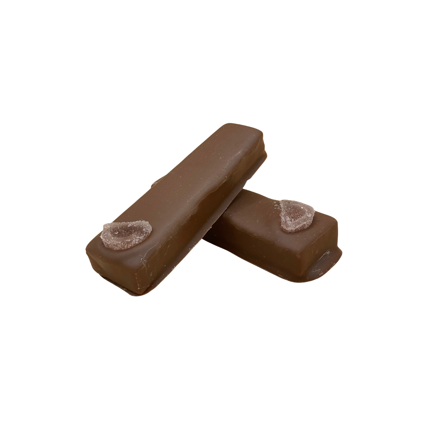 Jordbærmarsipan i melkesjokolade