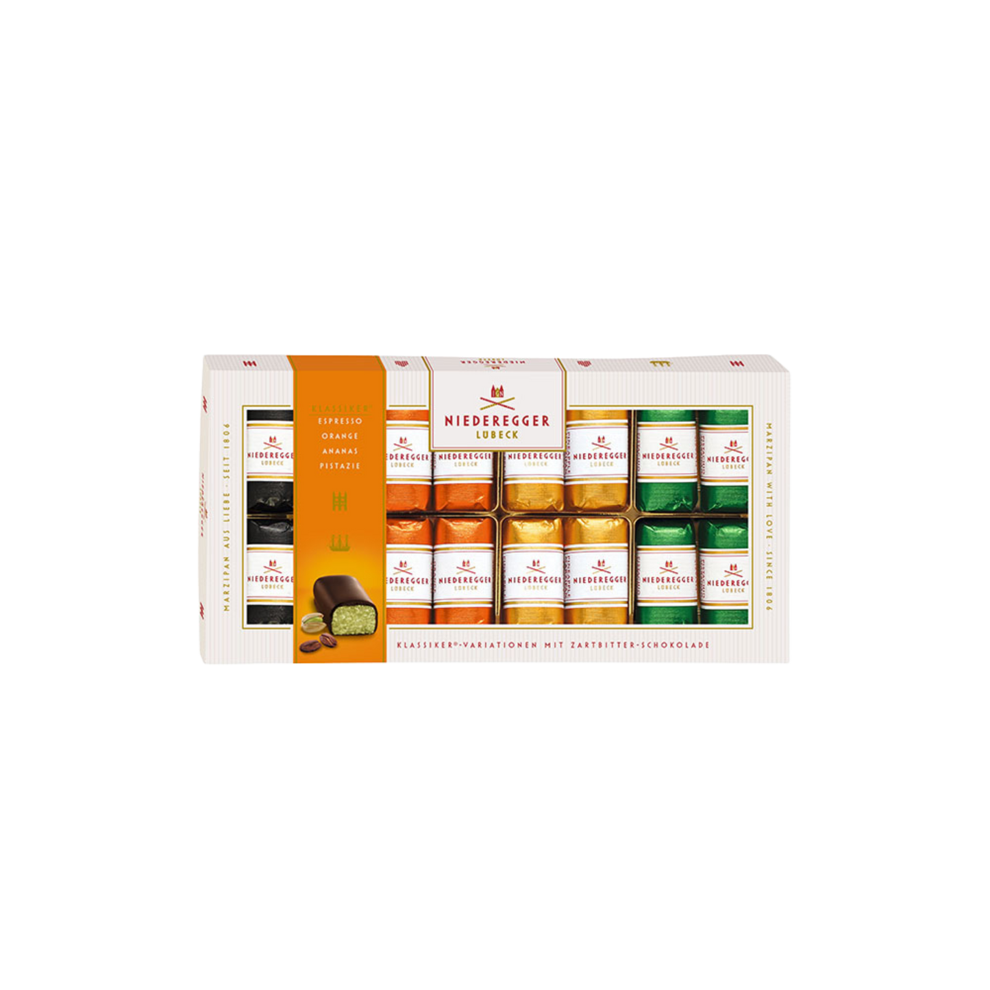 Niederegger marsipan assortert 200g