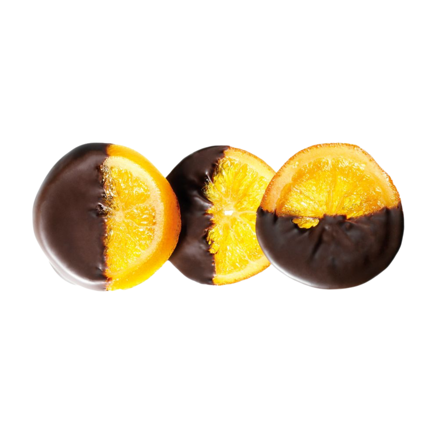 Sjokoladetrekte Appelsinskiver