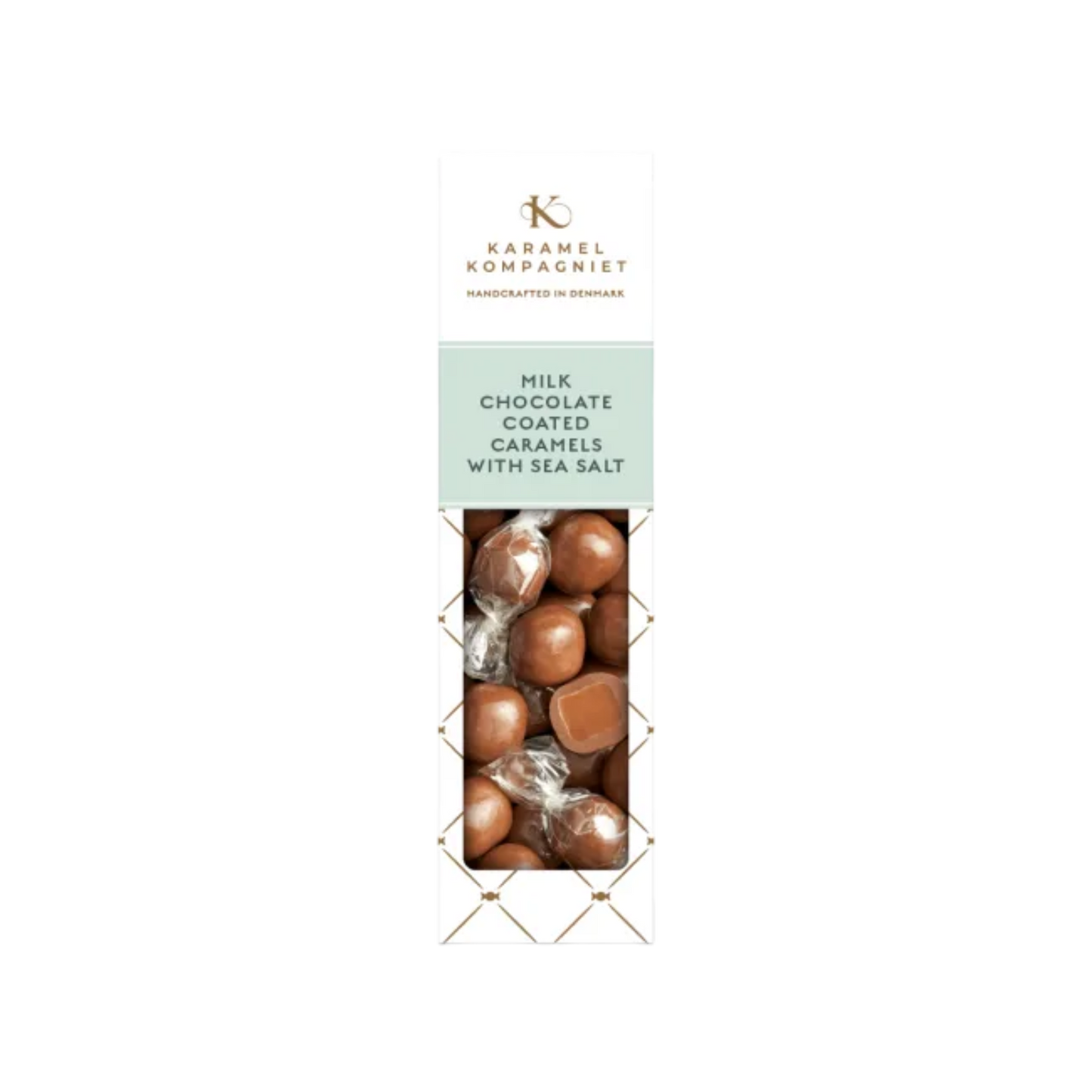 Creamy Caramels with chocolate & seasalt