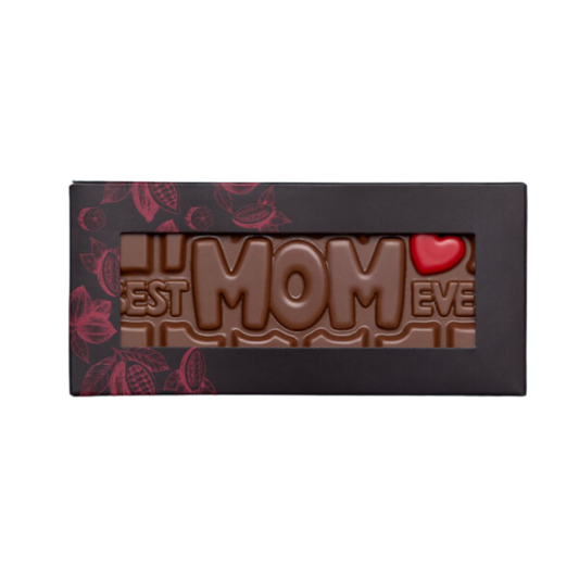 "Best mom ever" sjokoladeplate