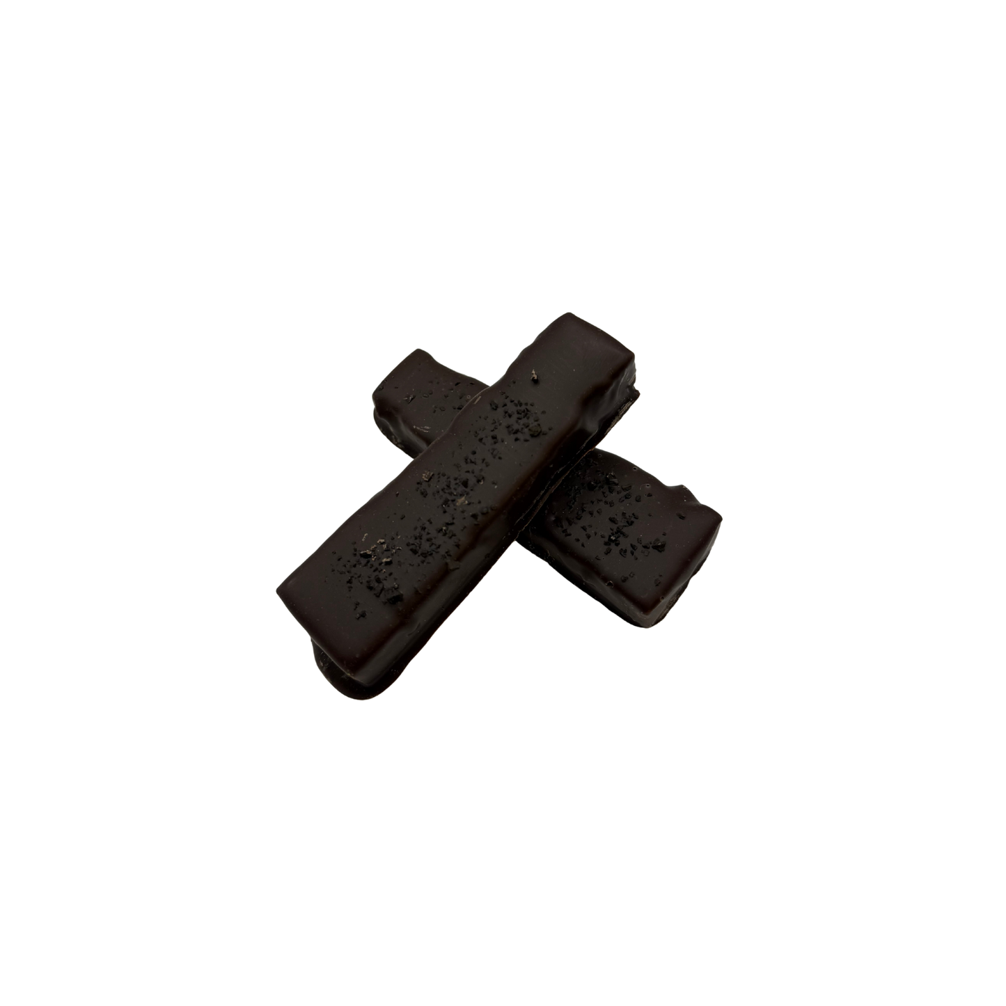 Lakrisnougat i mørk sjokolade