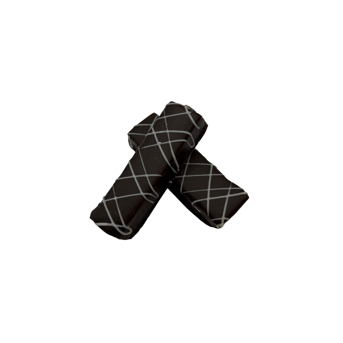 Pasjonsfruktmarsipan i mørk sjokolade