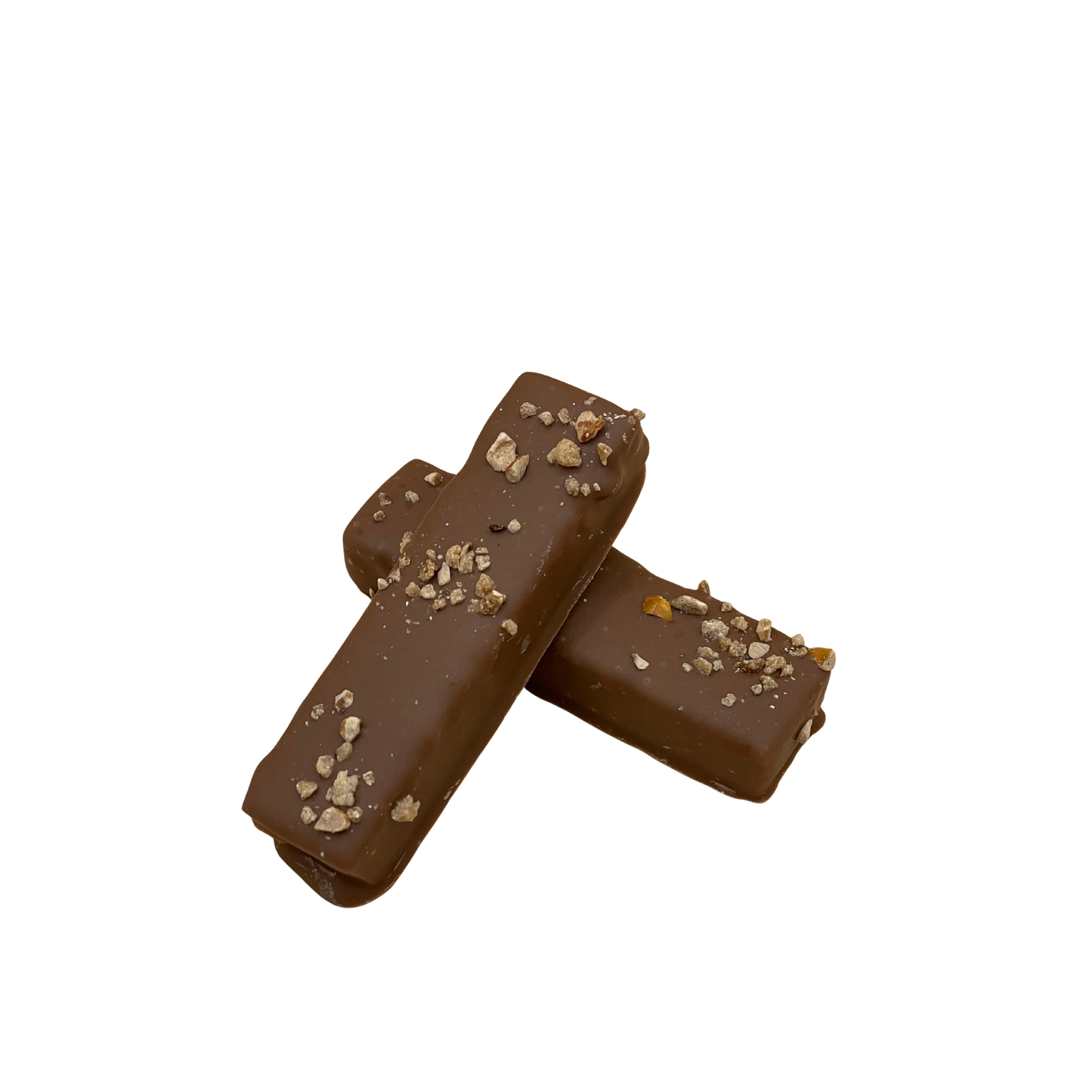 Krokannougat i melkesjokolade