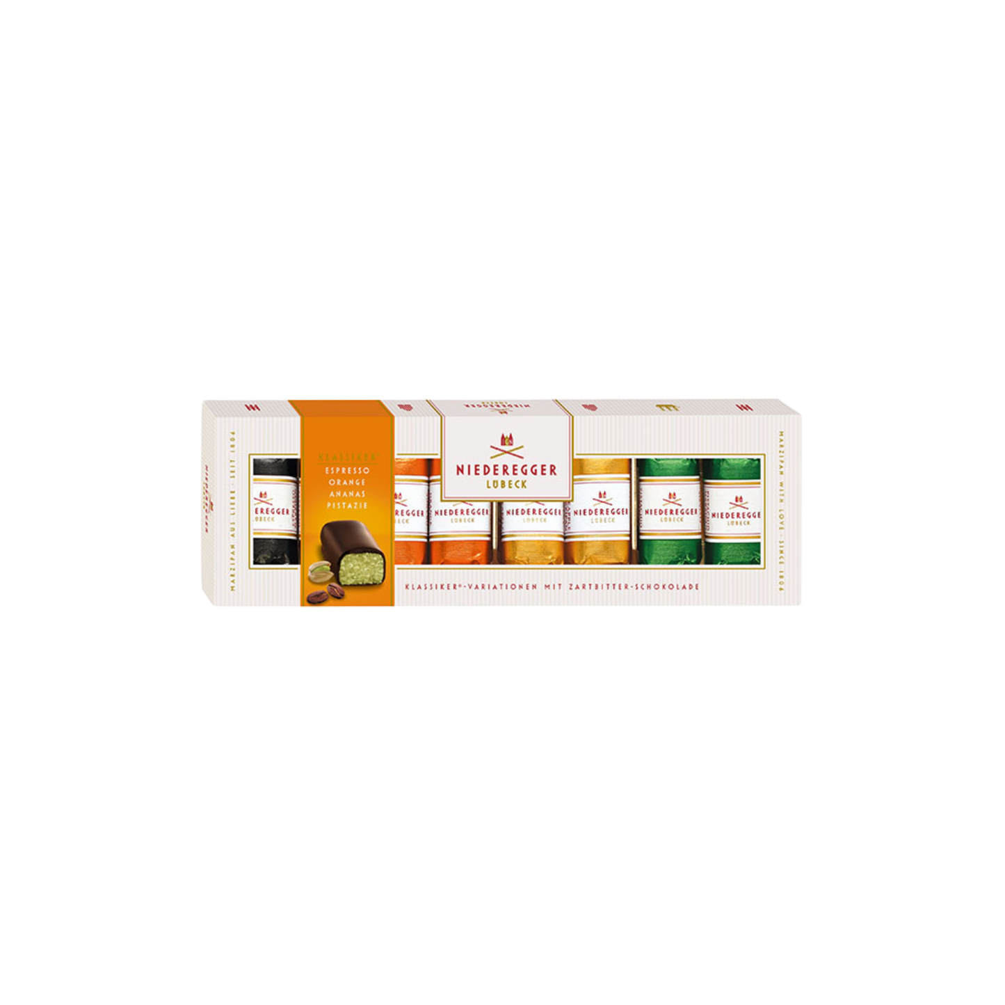 Niederegger marsipan assortert 100g