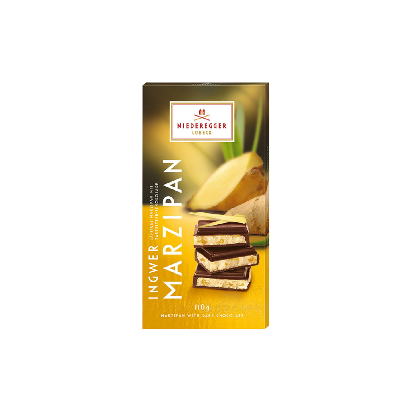 Marsipanplate ingefær