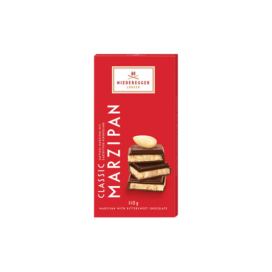 Marsipanplate mørk sjokolade