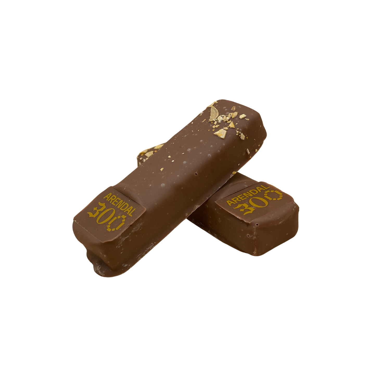 Appelsinmarsipan i melkesjokolade