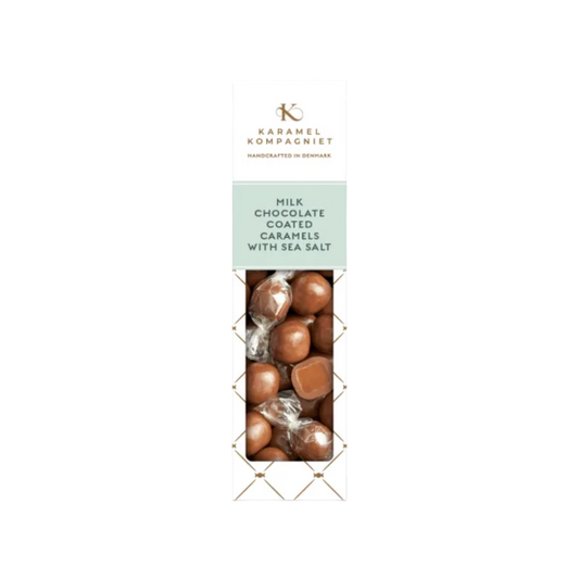 Creamy Caramels with chocolate & seasalt