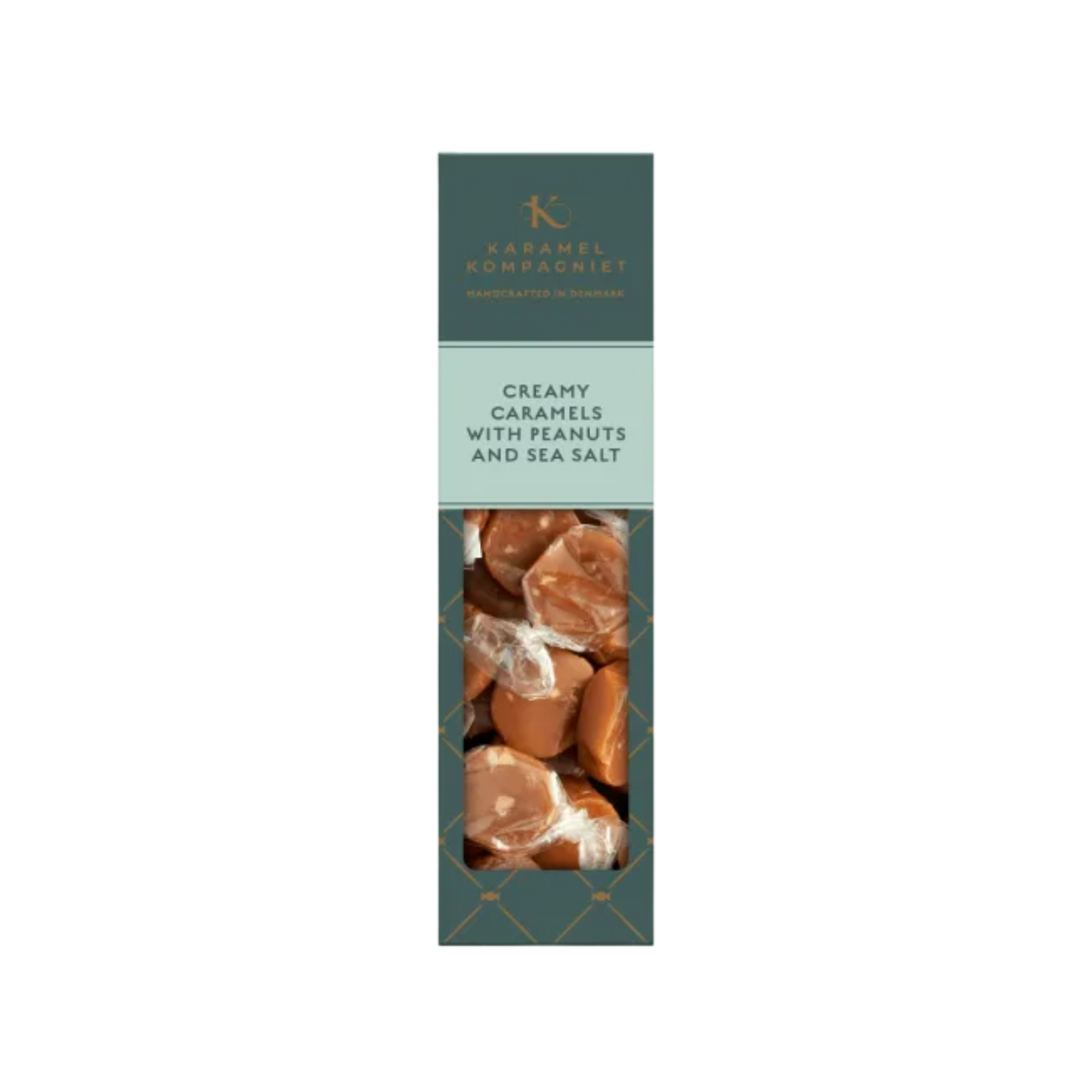 Creamy Caramels with peanut & seasalt