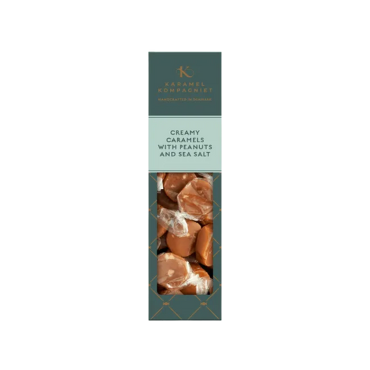 Creamy Caramels with peanut & seasalt