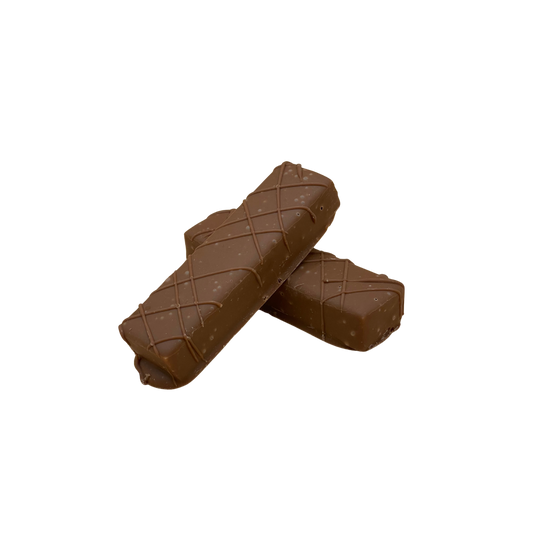 Valnøttmarsipan i melkesjokolade